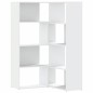vidaXL Eck-Bücherregal 4 Etagen Weiß 85x85x140 cm Holzwerkstoff vidaXL Eck-Bücherregal 4 Etagen Weiß 85x85x140 cm Holzwerkstoff
