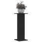 vidaXL Pflanzenständer 2 Stk. Schwarz 30x30x80 cm Holzwerkstoff vidaXL Pflanzenständer 2 Stk. Schwarz 30x30x80 cm Holzwerkstoff