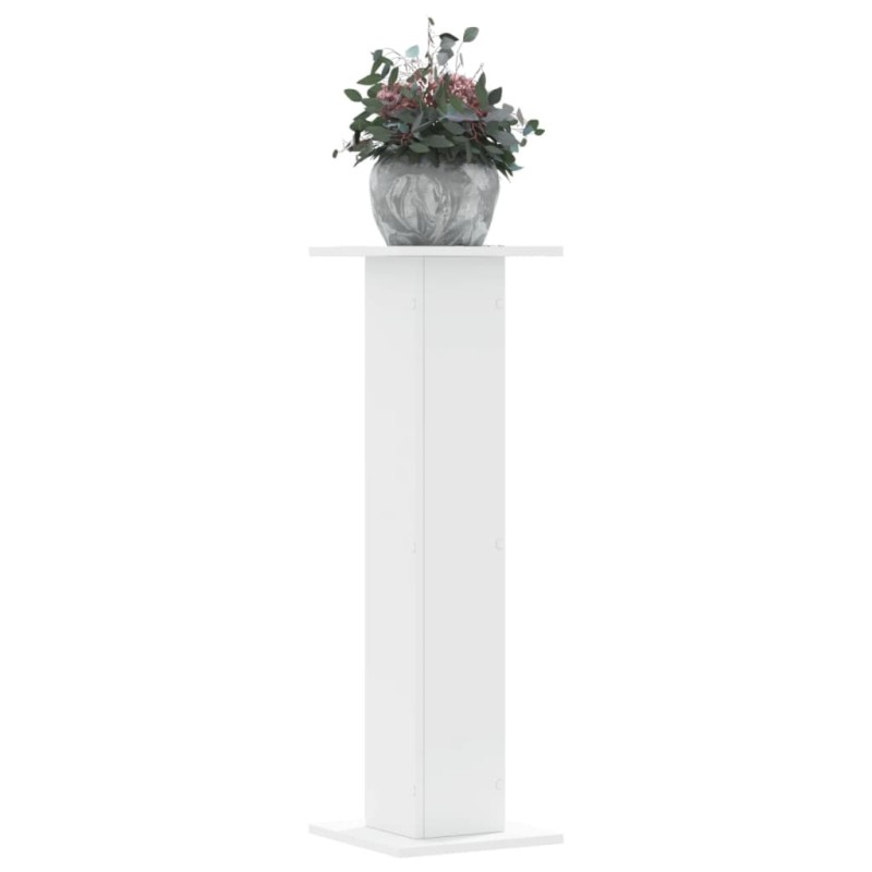 vidaXL Pflanzenständer 2 Stk. Weiß 30x30x95 cm Holzwerkstoff vidaXL Pflanzenständer 2 Stk. Weiß 30x30x95 cm Holzwerkstoff