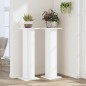 vidaXL Pflanzenständer 2 Stk. Weiß 30x30x95 cm Holzwerkstoff vidaXL Pflanzenständer 2 Stk. Weiß 30x30x95 cm Holzwerkstoff