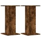 vidaXL Pflanzenständer 2 Stk. Räuchereiche 30x30x60 cm Holzwerkstoff vidaXL Pflanzenständer 2 Stk. Räuchereiche 30x30x60 cm Holzwerkstoff
