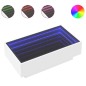 vidaXL LED-Couchtisch Weiß 90x50x30 cm Holzwerkstoff vidaXL LED-Couchtisch Weiß 90x50x30 cm Holzwerkstoff