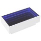 vidaXL LED-Couchtisch Weiß 90x50x30 cm Holzwerkstoff vidaXL LED-Couchtisch Weiß 90x50x30 cm Holzwerkstoff
