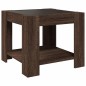 vidaXL LED-Couchtisch Braun Eichen-Optik 53x53x45 cm Holzwerkstoff vidaXL LED-Couchtisch Braun Eichen-Optik 53x53x45 cm Holzwerkstoff