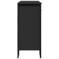 vidaXL Sideboard Schwarz 97x32,5x74,5 cm Holzwerkstoff vidaXL Sideboard Schwarz 97x32,5x74,5 cm Holzwerkstoff
