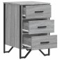 vidaXL Nachttisch Grau Sonoma 40x41x60 cm Holzwerkstoff vidaXL Nachttisch Grau Sonoma 40x41x60 cm Holzwerkstoff