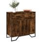 vidaXL Sideboard Räuchereiche 79,5x35,5x74,5 cm Holzwerkstoff vidaXL Sideboard Räuchereiche 79,5x35,5x74,5 cm Holzwerkstoff