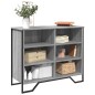 vidaXL Sideboard Grau Sonoma 91x35,5x74,5 cm Holzwerkstoff vidaXL Sideboard Grau Sonoma 91x35,5x74,5 cm Holzwerkstoff
