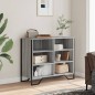 vidaXL Sideboard Grau Sonoma 91x35,5x74,5 cm Holzwerkstoff vidaXL Sideboard Grau Sonoma 91x35,5x74,5 cm Holzwerkstoff