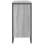 vidaXL Sideboard Grau Sonoma 91x35,5x74,5 cm Holzwerkstoff vidaXL Sideboard Grau Sonoma 91x35,5x74,5 cm Holzwerkstoff