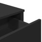 vidaXL Sideboard Schwarz 79,5x35,5x74,5 cm Holzwerkstoff vidaXL Sideboard Schwarz 79,5x35,5x74,5 cm Holzwerkstoff