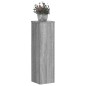 vidaXL Pflanzenständer 2 Stk. Grau Sonoma 17x17x60 cm Holzwerkstoff vidaXL Pflanzenständer 2 Stk. Grau Sonoma 17x17x60 cm Holzwerkstoff