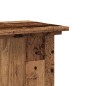 vidaXL Pflanzenständer Altholz-Optik 33x33x60 cm Holzwerkstoff vidaXL Pflanzenständer Altholz-Optik 33x33x60 cm Holzwerkstoff