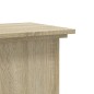 vidaXL Pflanzenständer Sonoma-Eiche 33x33x80 cm Holzwerkstoff vidaXL Pflanzenständer Sonoma-Eiche 33x33x80 cm Holzwerkstoff