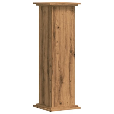 vidaXL Pflanzenständer Artisan-Eiche 33x33x100 cm Holzwerkstoff