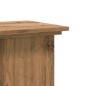 vidaXL Pflanzenständer Artisan-Eiche 33x33x100 cm Holzwerkstoff vidaXL Pflanzenständer Artisan-Eiche 33x33x100 cm Holzwerkstoff