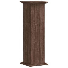 vidaXL Pflanzenständer Eichen-Optik 33x33x100 cm Holzwerkstoff