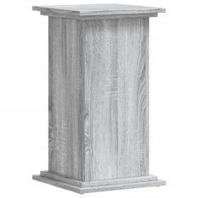vidaXL Pflanzenständer Grau Sonoma 33x33x60 cm Holzwerkstoff