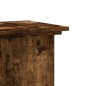 vidaXL Pflanzenständer Räuchereiche 33x33x80 cm Holzwerkstoff vidaXL Pflanzenständer Räuchereiche 33x33x80 cm Holzwerkstoff