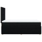 vidaXL Boxspringbett mit Matratze Schwarz 80x200 cm Stoff vidaXL Boxspringbett mit Matratze Schwarz 80x200 cm Stoff