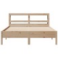 vidaXL Massivholzbett ohne Matratze 140x200 cm Kiefernholz vidaXL Massivholzbett ohne Matratze 140x200 cm Kiefernholz
