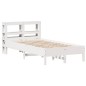 vidaXL Massivholzbett ohne Matratze Weiß 120x200 cm Kiefernholz vidaXL Massivholzbett ohne Matratze Weiß 120x200 cm Kiefernholz
