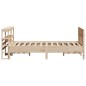 vidaXL Massivholzbett ohne Matratze 140x190 cm Kiefernholz vidaXL Massivholzbett ohne Matratze 140x190 cm Kiefernholz
