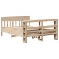 vidaXL Massivholzbett ohne Matratze 140x190 cm Kiefernholz vidaXL Massivholzbett ohne Matratze 140x190 cm Kiefernholz