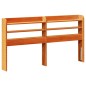 vidaXL Massivholzbett ohne Matratze Wachsbraun 120x190 cm Kiefernholz vidaXL Massivholzbett ohne Matratze Wachsbraun 120x190 cm Kiefernholz