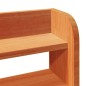 vidaXL Massivholzbett ohne Matratze Wachsbraun 120x190 cm Kiefernholz vidaXL Massivholzbett ohne Matratze Wachsbraun 120x190 cm Kiefernholz