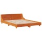vidaXL Massivholzbett ohne Matratze Wachsbraun 135x190 cm Kiefernholz vidaXL Massivholzbett ohne Matratze Wachsbraun 135x190 cm Kiefernholz