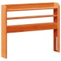vidaXL Massivholzbett ohne Matratze Wachsbraun 75x190 cm Kiefernholz vidaXL Massivholzbett ohne Matratze Wachsbraun 75x190 cm Kiefernholz