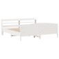 vidaXL Massivholzbett ohne Matratze Weiß 180x200 cm Kiefernholz vidaXL Massivholzbett ohne Matratze Weiß 180x200 cm Kiefernholz