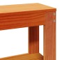vidaXL Massivholzbett ohne Matratze Wachsbraun 150x200 cm Kiefernholz vidaXL Massivholzbett ohne Matratze Wachsbraun 150x200 cm Kiefernholz
