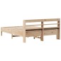 vidaXL Massivholzbett ohne Matratze 160x200 cm Kiefernholz vidaXL Massivholzbett ohne Matratze 160x200 cm Kiefernholz