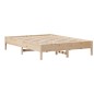 vidaXL Massivholzbett ohne Matratze 160x200 cm Kiefernholz vidaXL Massivholzbett ohne Matratze 160x200 cm Kiefernholz