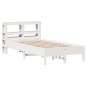 vidaXL Massivholzbett ohne Matratze Weiß 75x190 cm Kiefernholz vidaXL Massivholzbett ohne Matratze Weiß 75x190 cm Kiefernholz