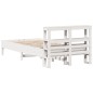 vidaXL Massivholzbett ohne Matratze Weiß 75x190 cm Kiefernholz vidaXL Massivholzbett ohne Matratze Weiß 75x190 cm Kiefernholz