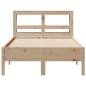 vidaXL Massivholzbett ohne Matratze 100x200 cm Kiefernholz vidaXL Massivholzbett ohne Matratze 100x200 cm Kiefernholz