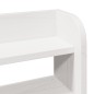 vidaXL Massivholzbett ohne Matratze Weiß 75x190 cm Kiefernholz vidaXL Massivholzbett ohne Matratze Weiß 75x190 cm Kiefernholz