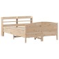 vidaXL Massivholzbett ohne Matratze 140x190 cm Kiefernholz vidaXL Massivholzbett ohne Matratze 140x190 cm Kiefernholz