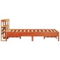 vidaXL Massivholzbett ohne Matratze Wachsbraun 90x200 Kiefernholz vidaXL Massivholzbett ohne Matratze Wachsbraun 90x200 Kiefernholz
