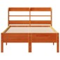 vidaXL Massivholzbett ohne Matratze Wachsbraun 90x190 cm Kiefernholz vidaXL Massivholzbett ohne Matratze Wachsbraun 90x190 cm Kiefernholz