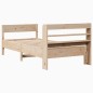 vidaXL Massivholzbett ohne Matratze 75x190 cm Kiefernholz vidaXL Massivholzbett ohne Matratze 75x190 cm Kiefernholz