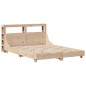 vidaXL Massivholzbett ohne Matratze 135x190 cm Kiefernholz vidaXL Massivholzbett ohne Matratze 135x190 cm Kiefernholz