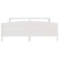 vidaXL Massivholzbett ohne Matratze Weiß 180x200 cm Kiefernholz vidaXL Massivholzbett ohne Matratze Weiß 180x200 cm Kiefernholz