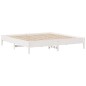 vidaXL Massivholzbett ohne Matratze Weiß 180x200 cm Kiefernholz vidaXL Massivholzbett ohne Matratze Weiß 180x200 cm Kiefernholz