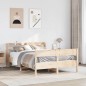 vidaXL Massivholzbett ohne Matratze 140x190 cm Kiefernholz vidaXL Massivholzbett ohne Matratze 140x190 cm Kiefernholz