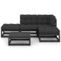 5-tlg. Garten-Lounge-Set mit Kissen Massivholz Kiefer 5-tlg. Garten-Lounge-Set mit Kissen Massivholz Kiefer