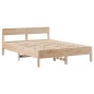 vidaXL Massivholzbett ohne Matratze 140x190 cm Kiefernholz vidaXL Massivholzbett ohne Matratze 140x190 cm Kiefernholz